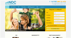Desktop Screenshot of nationwidedebtconsultants.co.uk