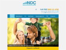Tablet Screenshot of nationwidedebtconsultants.co.uk